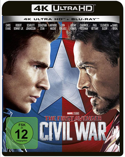 First Avenger: Civil War (UHD) Min: 147/DD5.1/WS  4K Ultra
