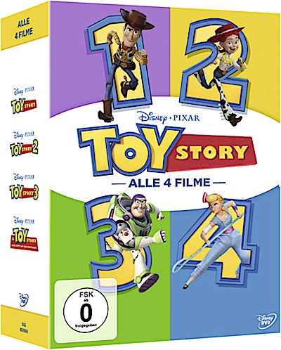 Toy Story - alle 4 Filme