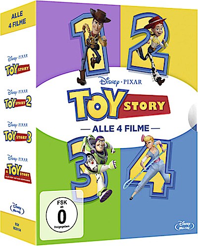 Toy Story 1-4 Pack - BD ST