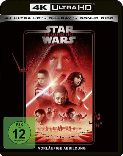 Star Wars #8: Die letzten Jedi (UHD+BR) Min: 159/DD5.1/WS 3Disc *Line Look 2020