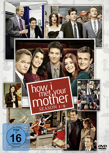 How I Met Your Mother - Kompl.BOX (DVD) 27Disc, Staffel 1-9