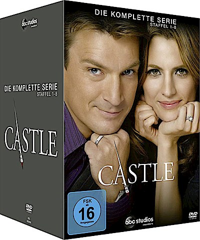 Castle  BOX (DVD) 45Disc  Komplette Serie, Neuauflage