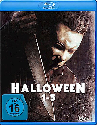 Halloween 1-5 Collection (BR) uncut  5Disc