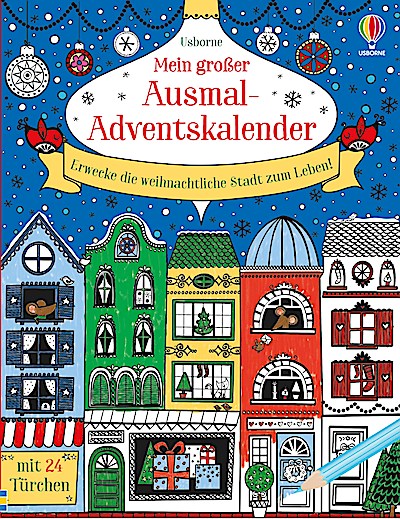 Mein großer Ausmal-Adventskalender