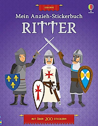 Mein Anzieh-Stickerbuch: Ritter
