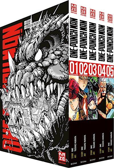 ONE-PUNCH MAN - Box mit Band 1-5