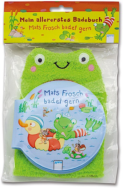 Mein allererstes Badebuch - Mats Frosch badet gern
