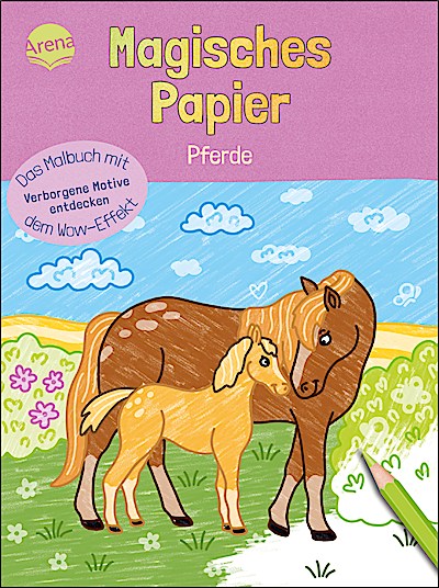 Magisches Papier - Pferde (verborgene Motive entdecken)