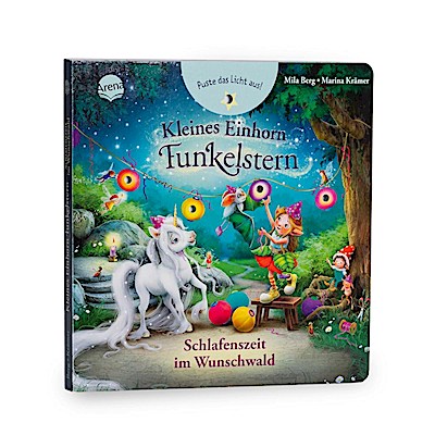 Kleines Einhorn Funkelstern: Schlafenszeit...(z. Auspusten)