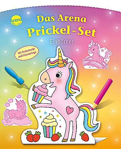 Das Arena Prickel-Set - Einhörner