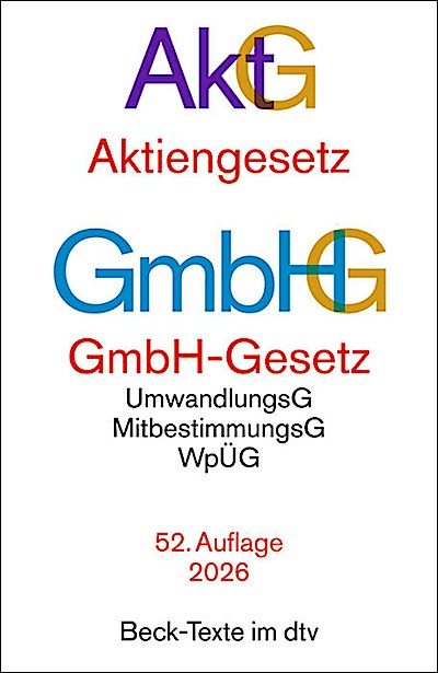 Aktiengesetz, GmbH-Gesetz