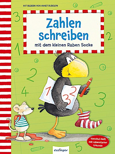 Der kleine Rabe Socke: Zahlen schreiben mit de...