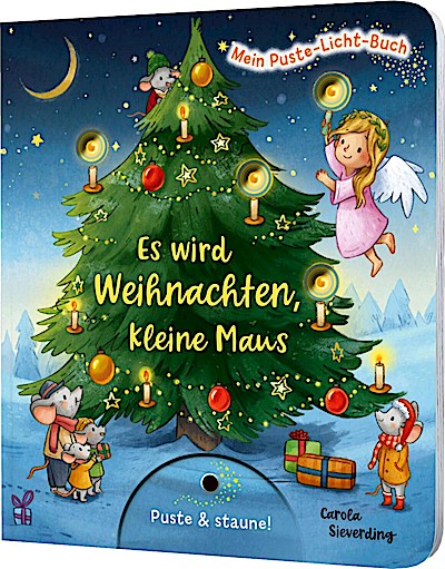 Mein Puste-Licht-Buch: Es wird Weihnachten, kl...