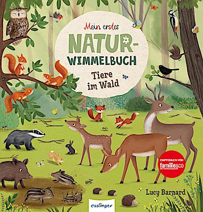 Mein erstes Natur-Wimmelbuch: Tiere im Wald