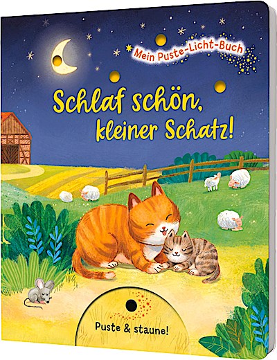 Mein Puste-Licht-Buch: Schlaf schön, kleiner S...