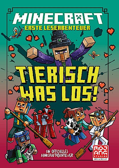 Minecraft - Erste Leseabenteuer 09: Tierisch was los!