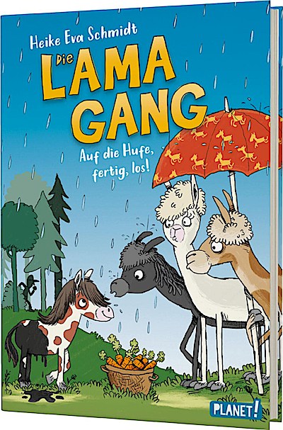 Die Lama-Gang. Mit Herz & Spucke 4: Auf die Hu...
