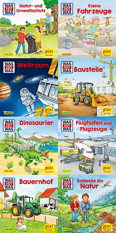 Pixi-8er-Set 296: Pixi zeigt dir WAS IST WAS (8x1 Exemplar)