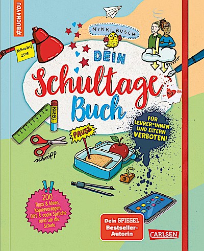 #buch4you: Dein Schultagebuch