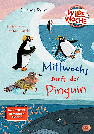 Wilde Woche – Mittwochs surft der Pinguin