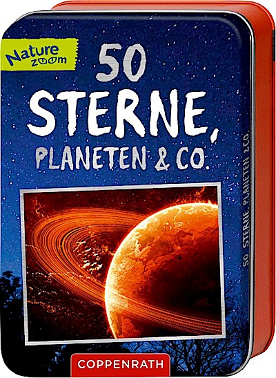 50 Sterne, Planeten & Co. (in Blechdose)