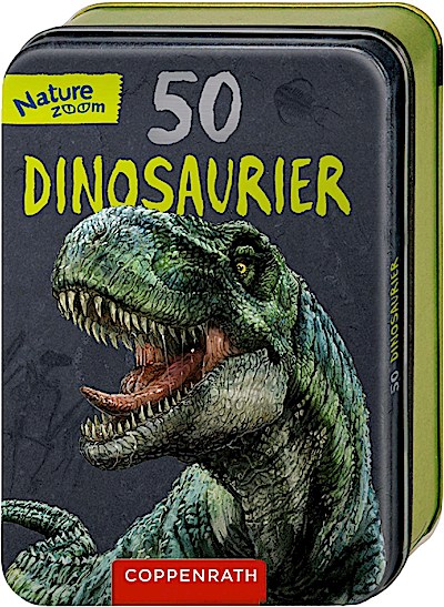 50 Dinosaurier (in Blechdose)