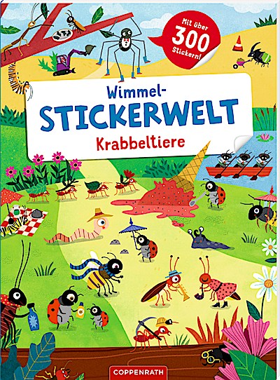 Wimmel-Stickerwelt – Krabbeltiere