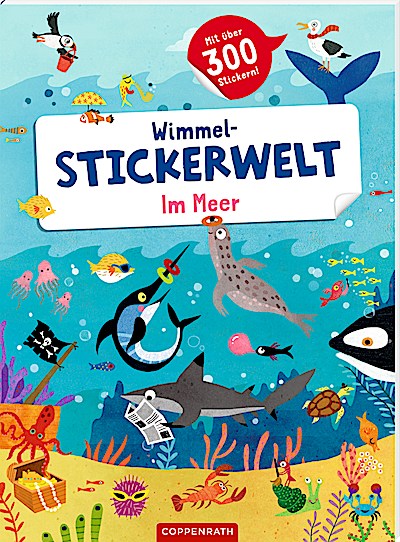 Wimmel-Stickerwelt – Im Meer