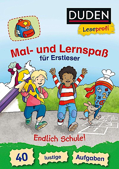 Duden Leseprofi - Mal- und Lernspaß für Erstleser: Endlich
