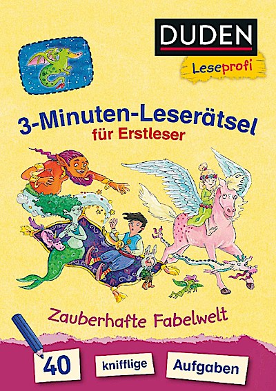 Duden Leseprofi - 3-Minuten-Leserätsel für Erstleser: Zaube