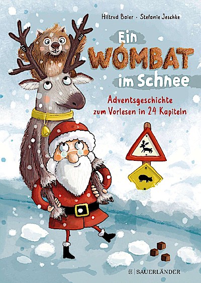 Ein Wombat im Schnee - Adventsgeschichte zum Vorlesen in 24