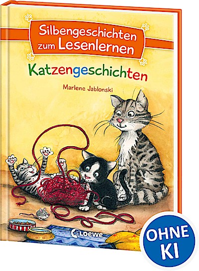 Silbengeschichten zum Lesenlernen - Katzengesc...