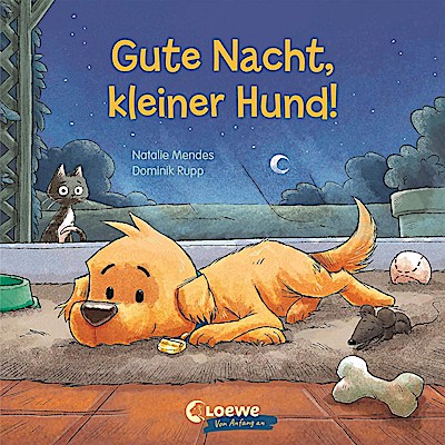 Gute Nacht, kleiner Hund!