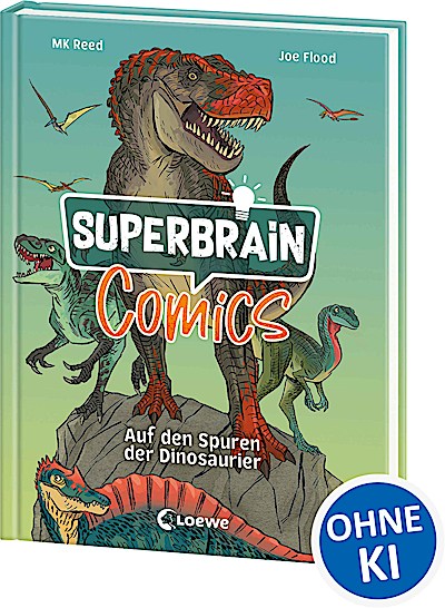 Superbrain-Comics - Auf den Spuren der Dinosau...