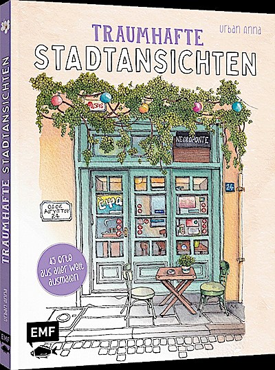 Meine Ausmalreise – Traumhafte Stadtansichten