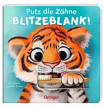 Putz die Zähne blitzeblank! (Pappe)