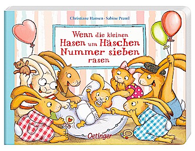 Wenn die kleinen Hasen um Häschen Nummer sieben rasen