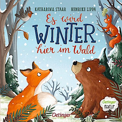 Es wird Winter hier im Wald (Pappe)