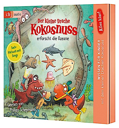 Alles klar! Der kleine Drache Kokosnuss erforscht die Ozeane