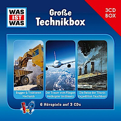 Was ist Was (3 CD-Box) - Große Technik-Box