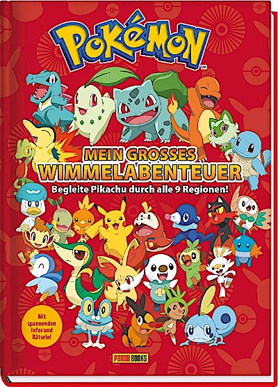 Pokémon: Mein großes Wimmelabenteuer: Begleite Pikachu durch