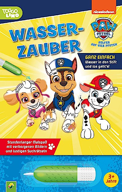 Paw Patrol: Wasserzauber (Malbuch mit Wassertankstift)