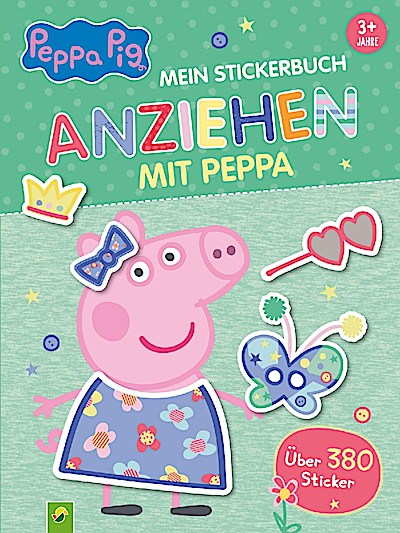 Peppa Pig: Mein Stickerbuch - Anziehen mit Peppa