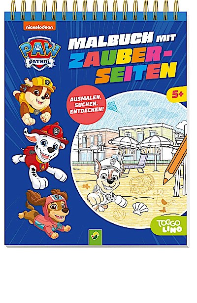 Paw Patrol: Malbuch mit Zauberseiten