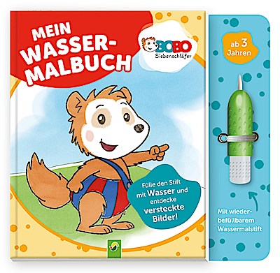 Bobo Siebenschläfer - Mein Wassermalbuch
