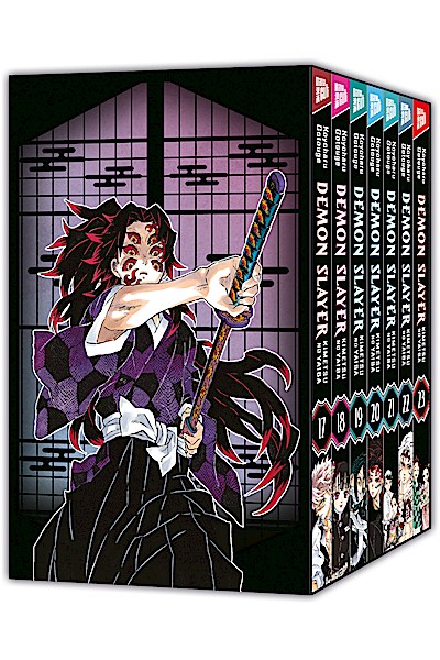 Demon Slayer - Kimetsu no Yaiba - 17-23 mit Sa...