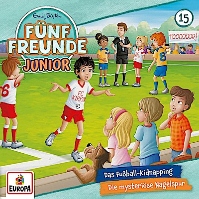 Fünf Freunde Junior 15 - Das Fußball-Kidnaping/..Nagelspur