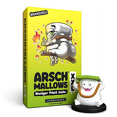 ARSCHMALLOWS® XXL –  "Weniger frisst mehr."
