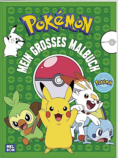 Pokemon: Mein großes Malbuch
