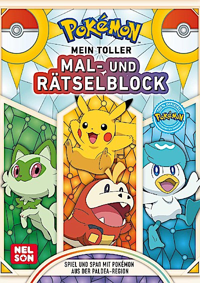 Pokémon: Mein toller Mal- und Rätselblock